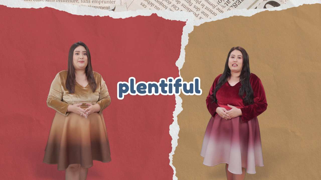 EP 06 ภาพโปรโมต 01 รากศัพท์ของคำว่า plentiful