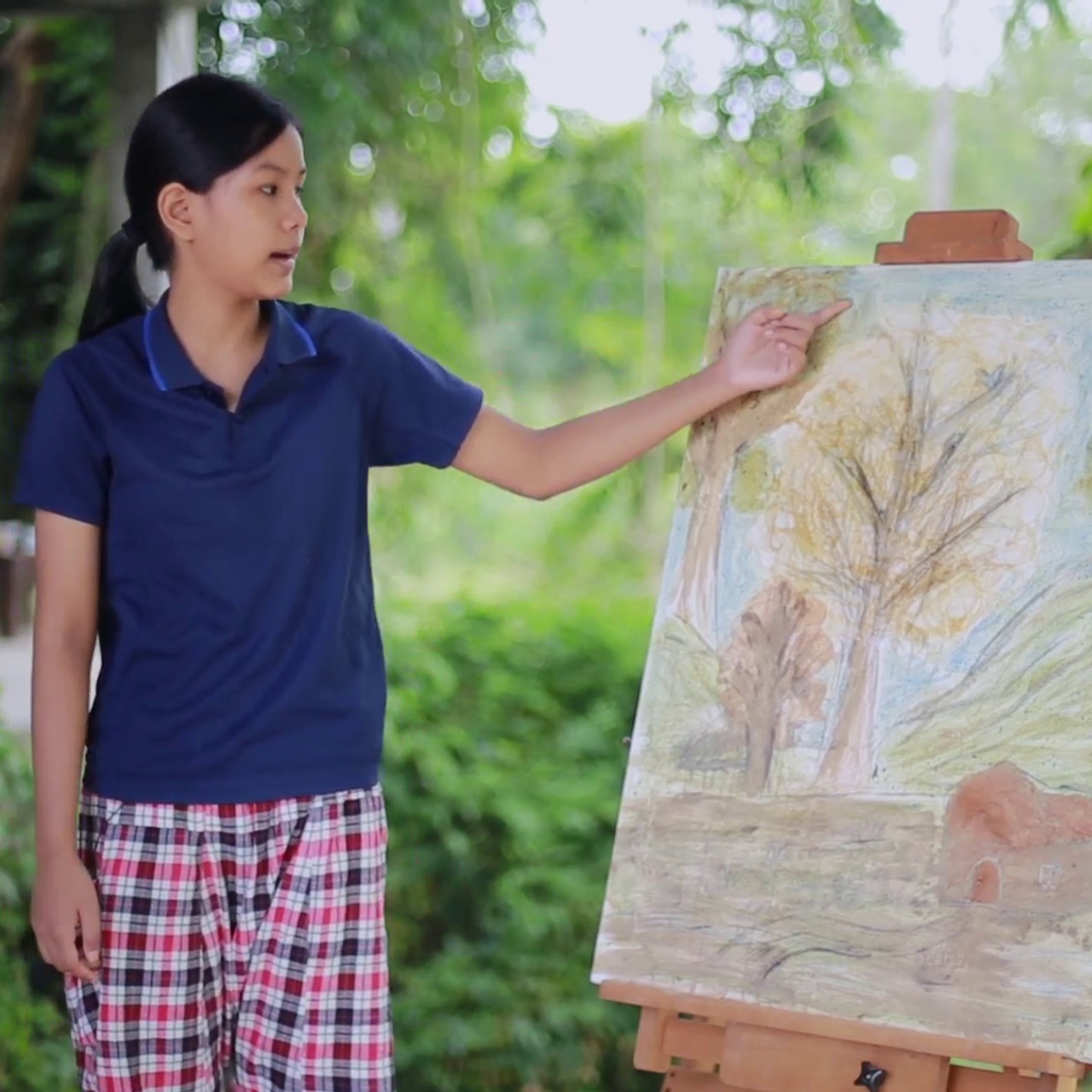 สนุกเรียน ตอน 56_ทำสีจากวัตถุดิบจากธรรมชาติรอบ ๆ ตัวอย่างน้อย 5 สี (11)