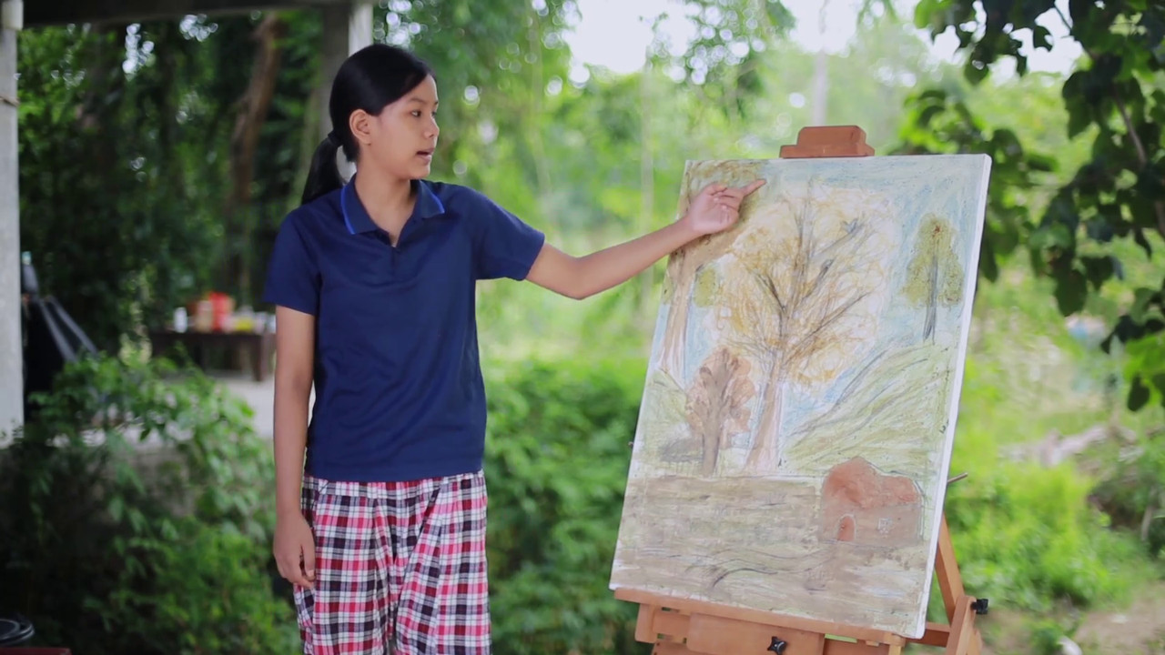 สนุกเรียน ตอน 56_ทำสีจากวัตถุดิบจากธรรมชาติรอบ ๆ ตัวอย่างน้อย 5 สี (11)