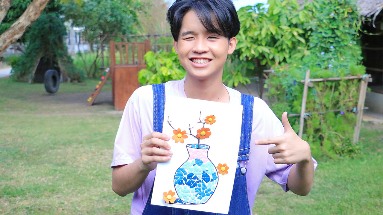 รูปสวยจากเปลือกไข่