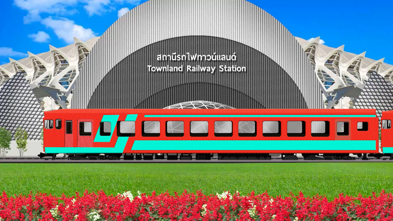 ขึ้นรถไฟไปเที่ยวสวนสัตว์ 
