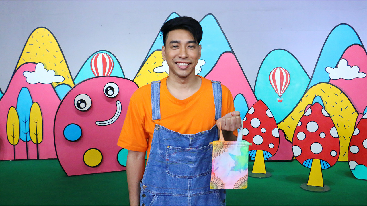 ถุงผ้ามัดย้อมใบเดียวในโลก