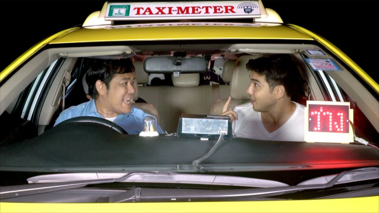 Get in the taxi