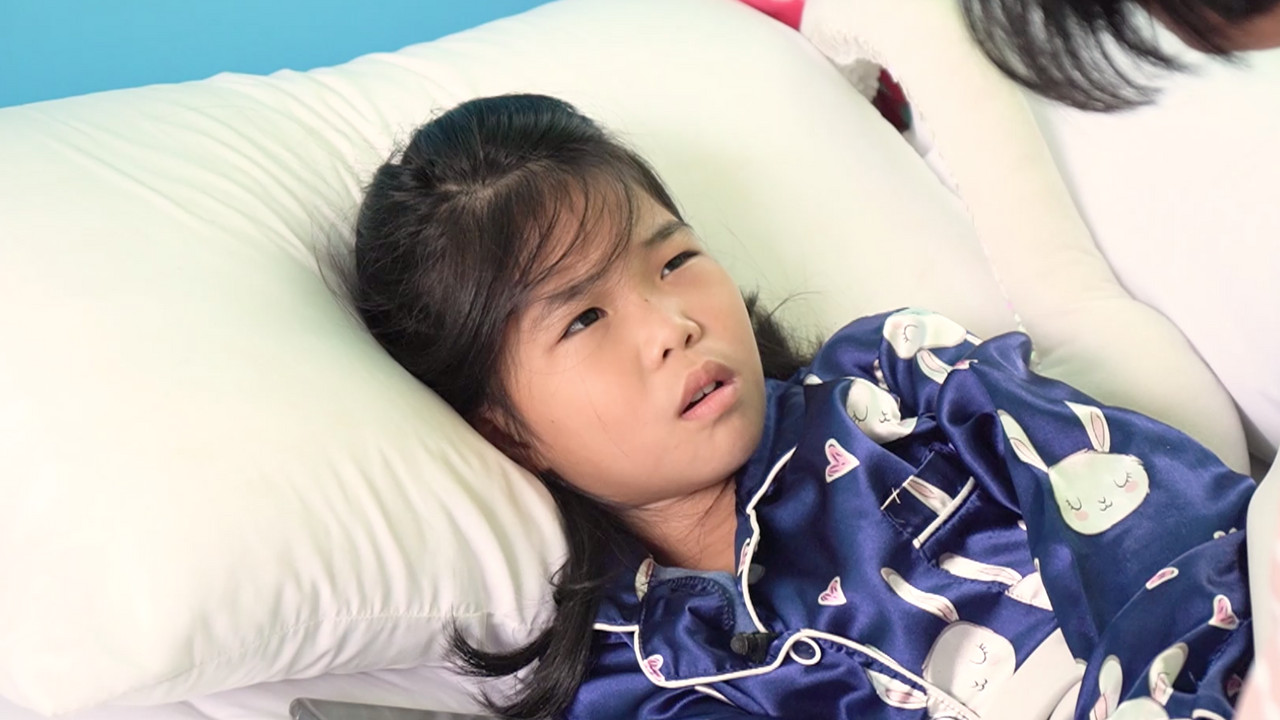 น้องถูกใจแกล้งป่วย