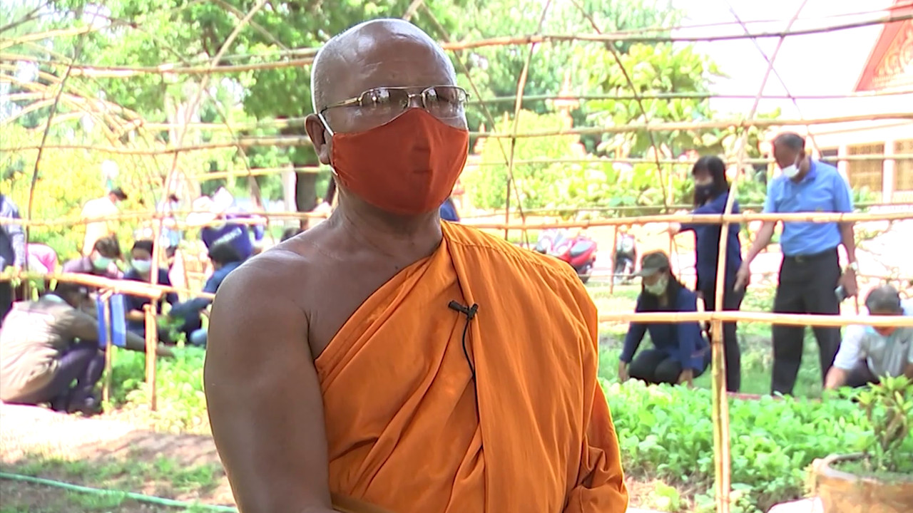 ผักสวนครัวจากรั้ววัดสู่ชุมชน