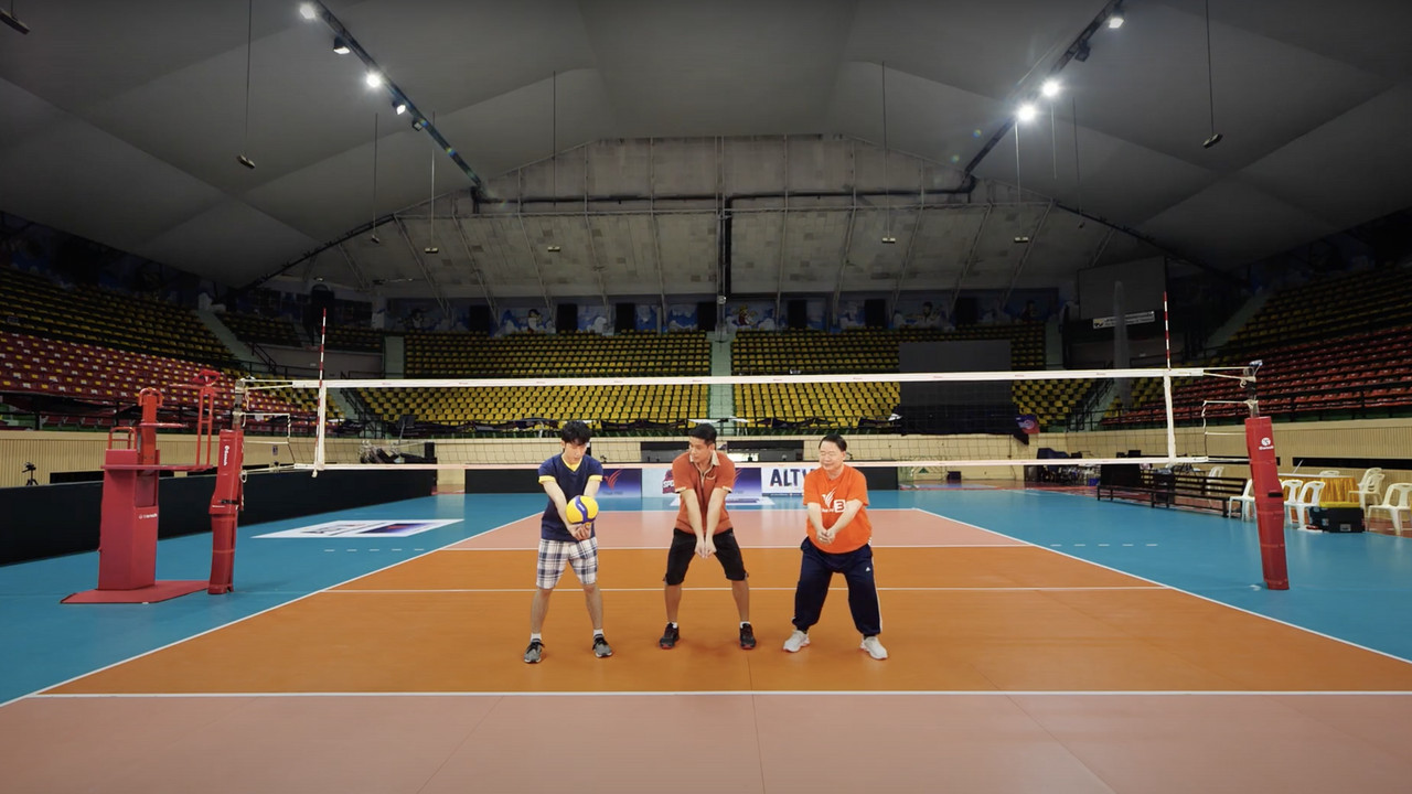วอลเลย์บอล : เกมรับวอลเลย์บอล 