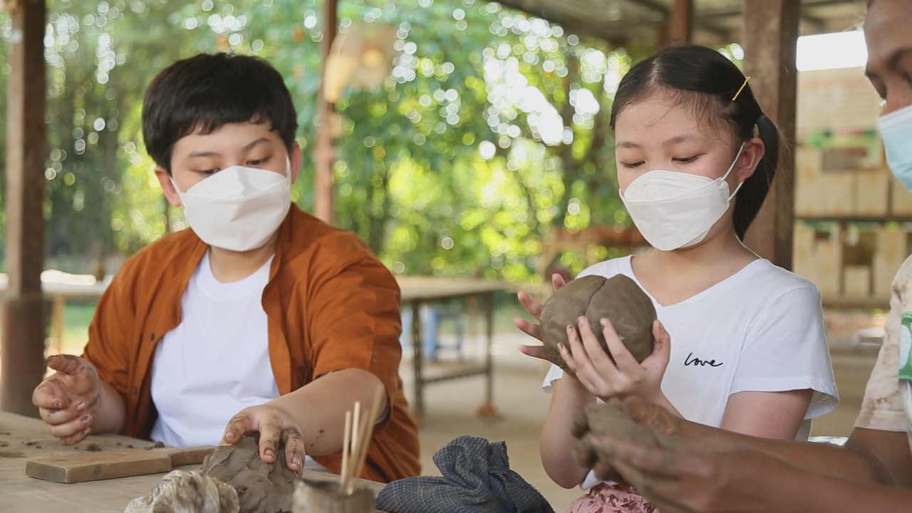 สนุกกับดินเหนียว ปั้นผลงานอาร์ตสุดเจ๋ง